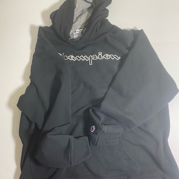 Champion Other - Champion Spellout Reverse Weave Hoodie Size XL